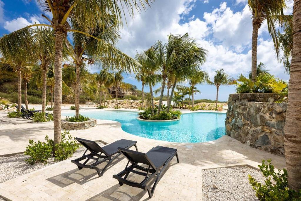 Blue Bay Penthouse Reef 5, Beach Golf Pool Dive With Ocean View Dorp Dorp Sint Michiel Zewnętrze zdjęcie