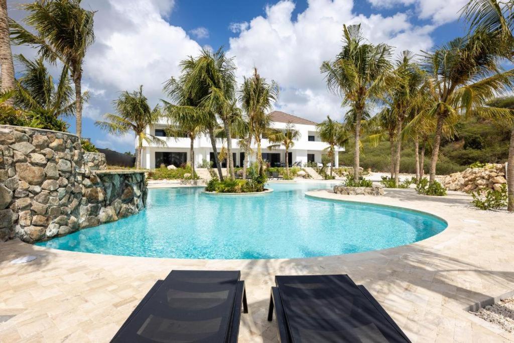 Blue Bay Penthouse Reef 5, Beach Golf Pool Dive With Ocean View Dorp Dorp Sint Michiel Zewnętrze zdjęcie