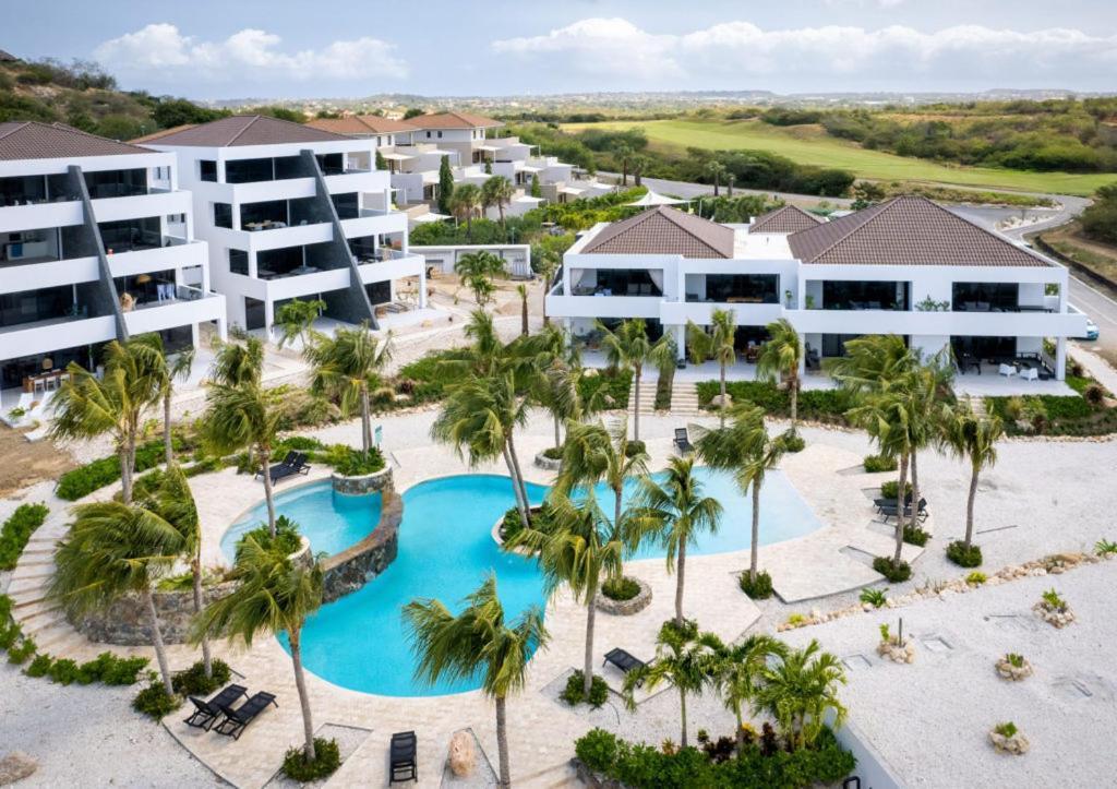 Blue Bay Penthouse Reef 5, Beach Golf Pool Dive With Ocean View Dorp Dorp Sint Michiel Zewnętrze zdjęcie