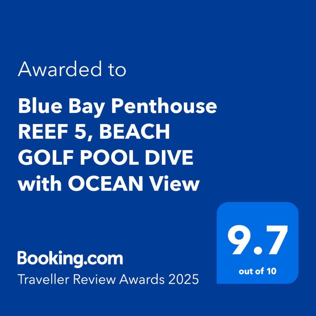 Blue Bay Penthouse Reef 5, Beach Golf Pool Dive With Ocean View Dorp Dorp Sint Michiel Zewnętrze zdjęcie